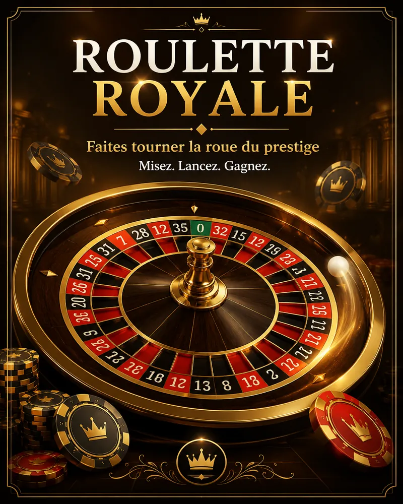 Affiche Roulette Royale